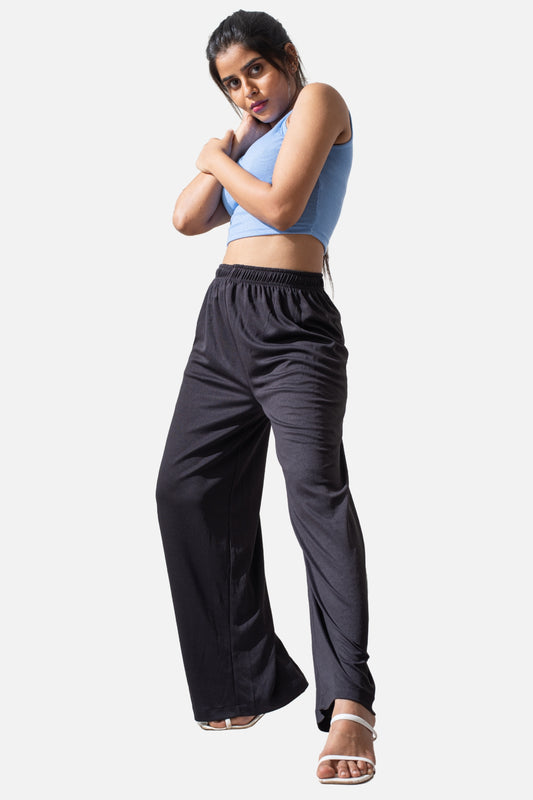 Womens - Palazzo Pant - Black