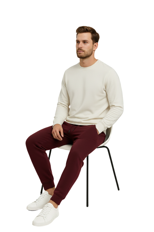 Men’s Premium Sweat Pants – Maroon