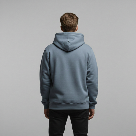 Mens Sweatshirt Hoodies – Muted Blue