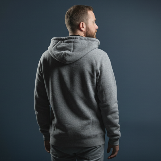 Men’s Sweatshirt Jacket – Melange