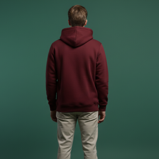 Mens Sweatshirt Hoodies – Maroon