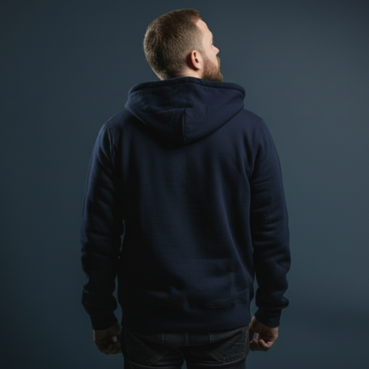 Men’s Sweatshirt Jacket – Navy