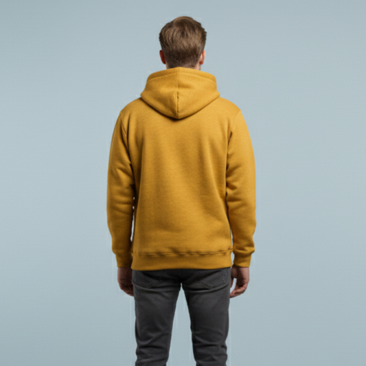Mens Sweatshirt Hoodies – Mustard