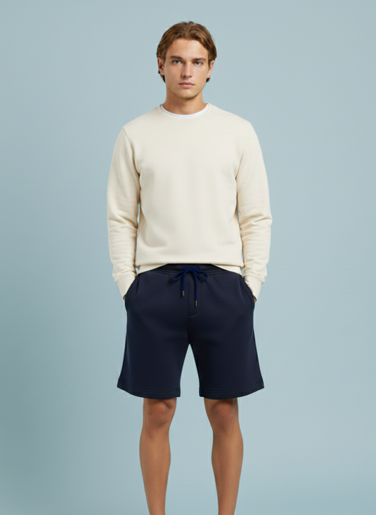 Men’s Premium Sweat Shorts – Navy