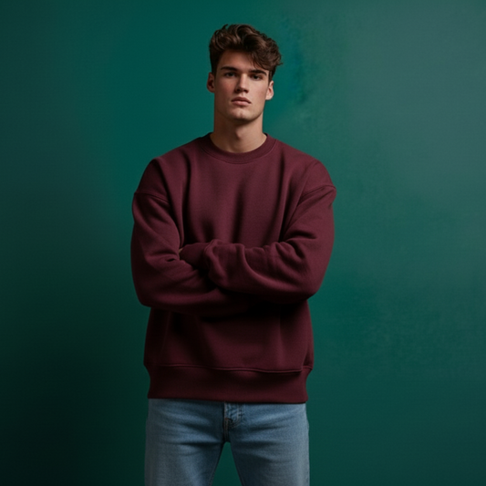 Men’s Classic Sweatshirt – Maroon