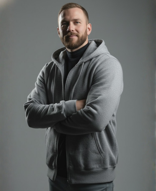 Mens Sweatshirt Jacket