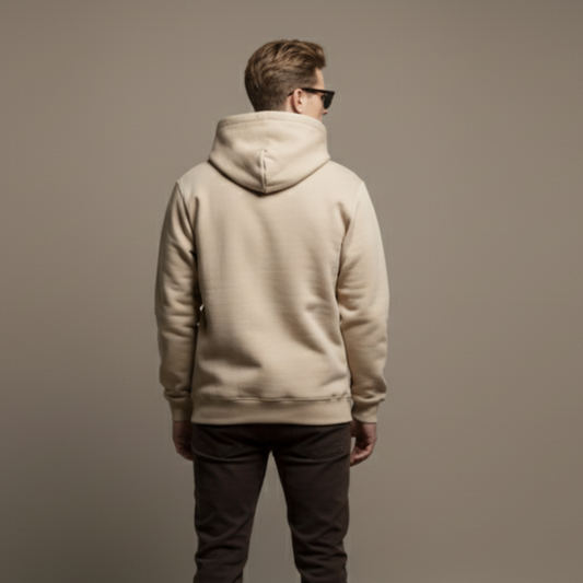 Mens Sweatshirt Hoodies – Beige